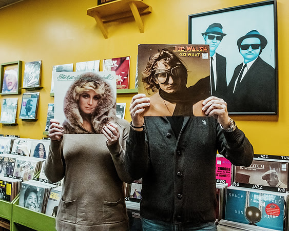 Bookstore Engagement Session